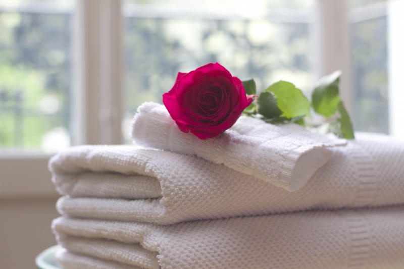 chambre-hote-MONTFERRAT-min_towel_rose_clean_care_salon_spa_white_bath-731641